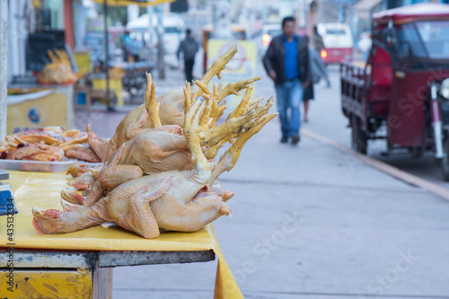 Cusco chicken market © Tom