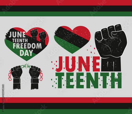 juneteenth icon collection