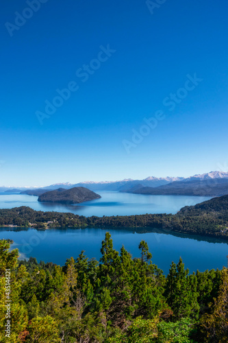Landscape and Panoramic View, Cerro Campanario, Bariloche, Argentina