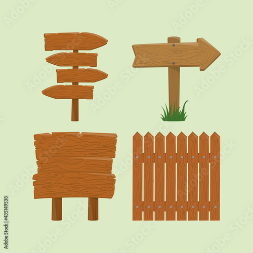 empty signboard collection