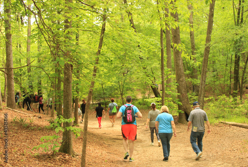 States parks all over America have hiking trials and nature trials, hikers can get back to the outdoors and wildlife and enjoy nature at its best.