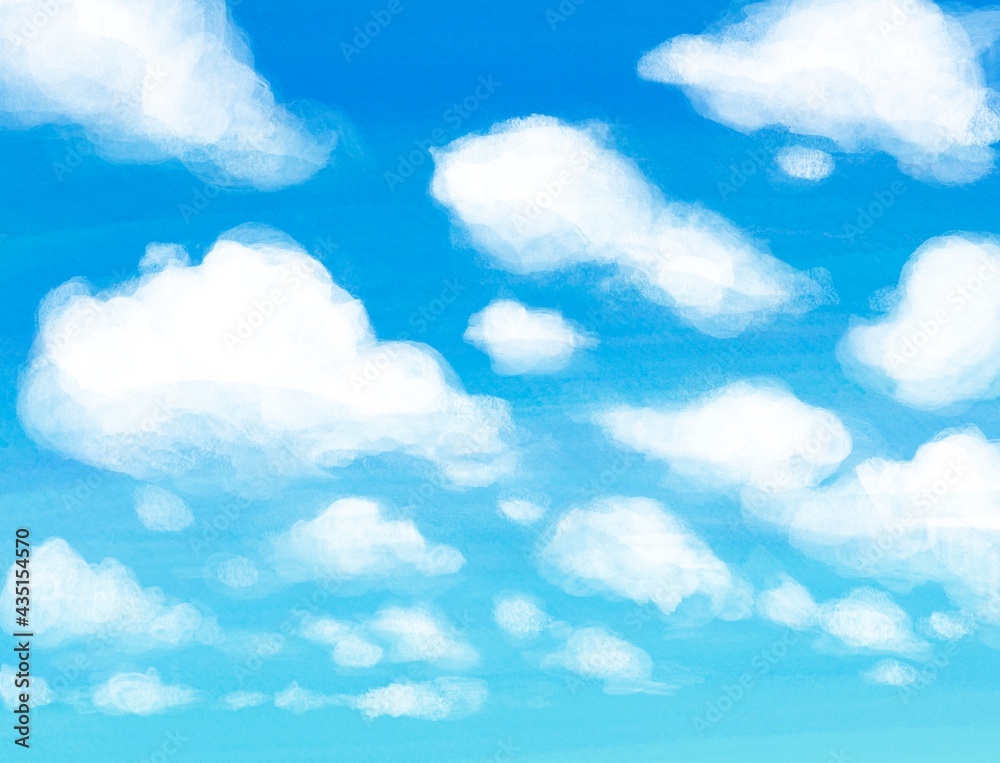 青空と積雲