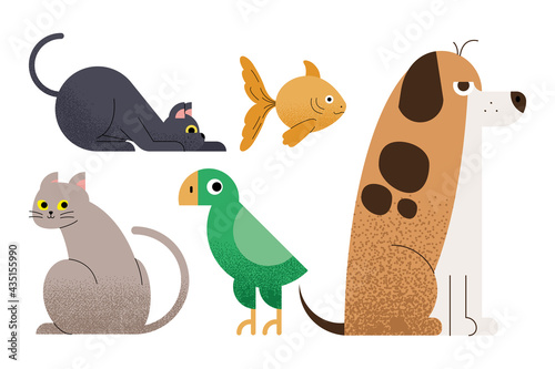 group of pets