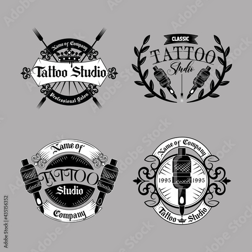 tattoo studio set