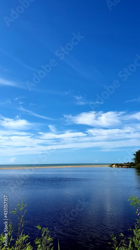 lake and sky