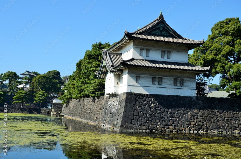 江戸城 桜田巽櫓・桔梗門・富士見櫓