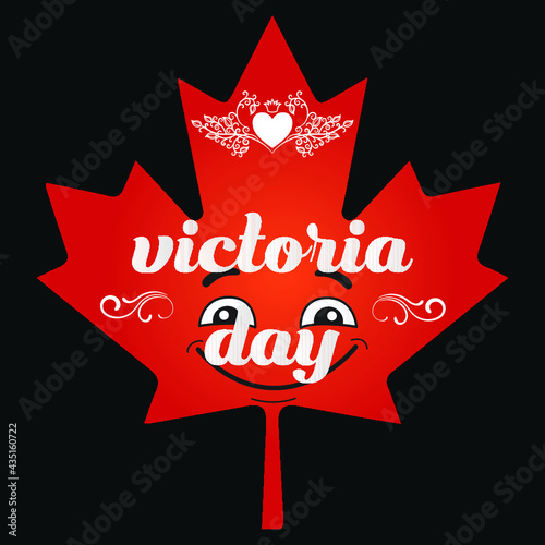 Vctoria day t-shirt design photo