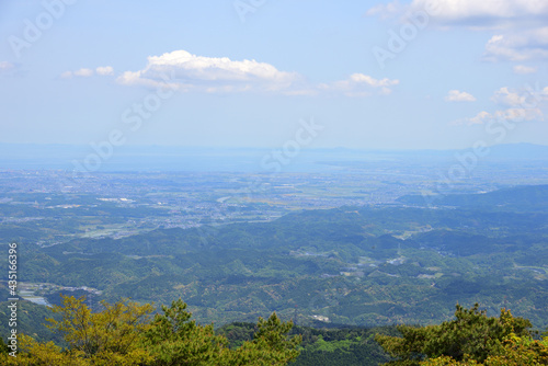 三重県 青山高原からの眺め（2021年5月 春）