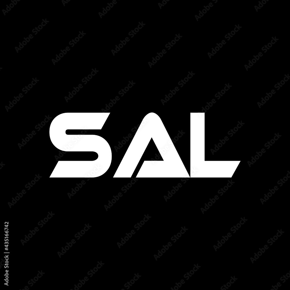 SAL letter logo design with black background in illustrator, vector logo modern alphabet font overlap style. calligraphy designs for logo, Poster, Invitation, etc SAL letter logo design with black background in illustrator, vector logo modern alphabet font overlap style. calligraphy designs for logo, Poster, Invitation, etc