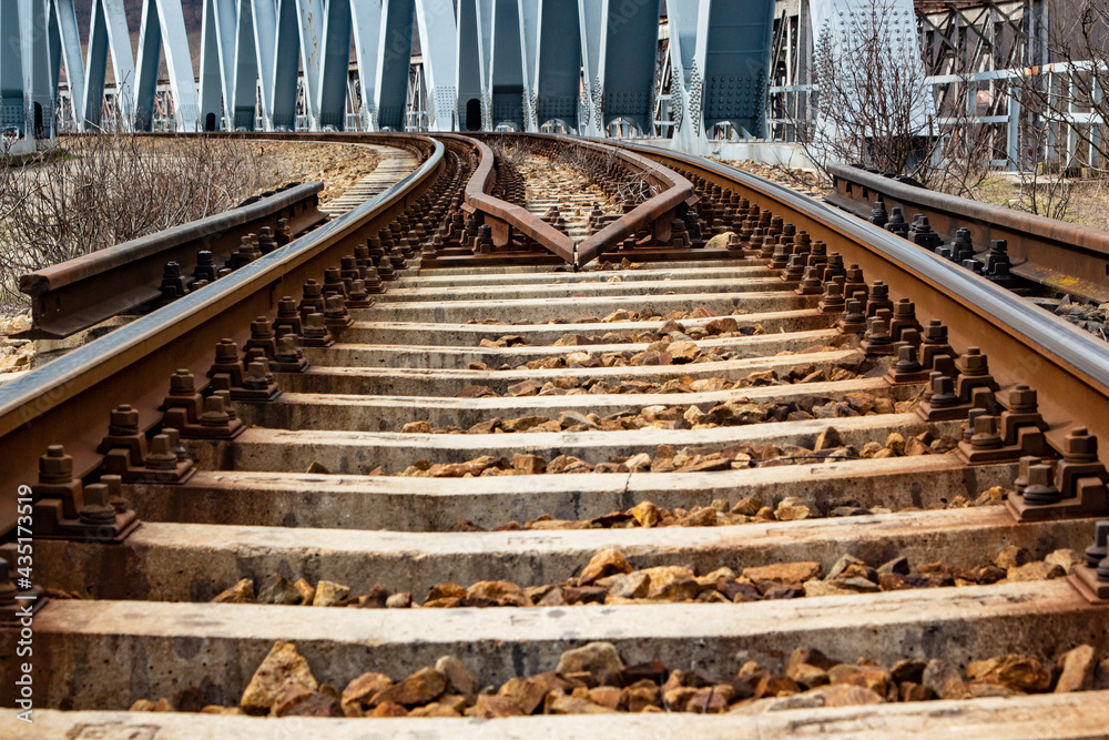 Naklejka premium Railway bridge