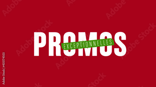 promos exceptionnelles