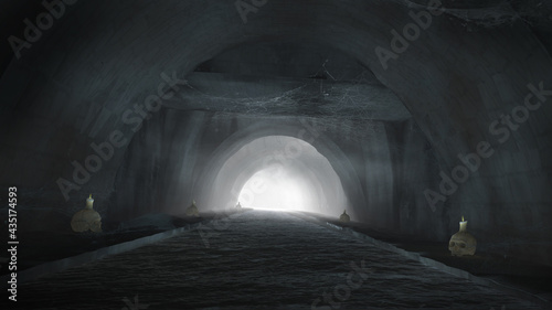 Fotografía Old sewer tunnel