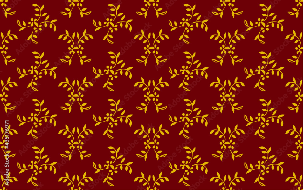 Golden yellow pattern on red background Contemporary Abstract Stilmod Pattern Design For fabric patterns and more Golden yellow pattern on red background Contemporary Abstract Stilmod Pattern Design For fabric patterns and more