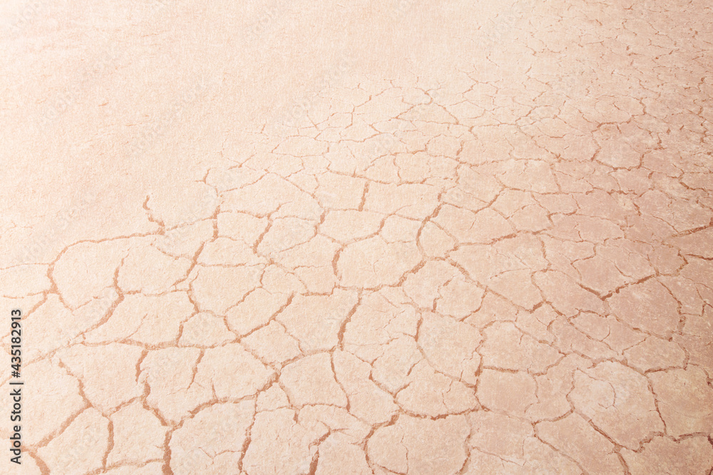 Close-up on dry woman skin texture with dry dessert. Skin care concept. - obrazy, fototapety, plakaty 