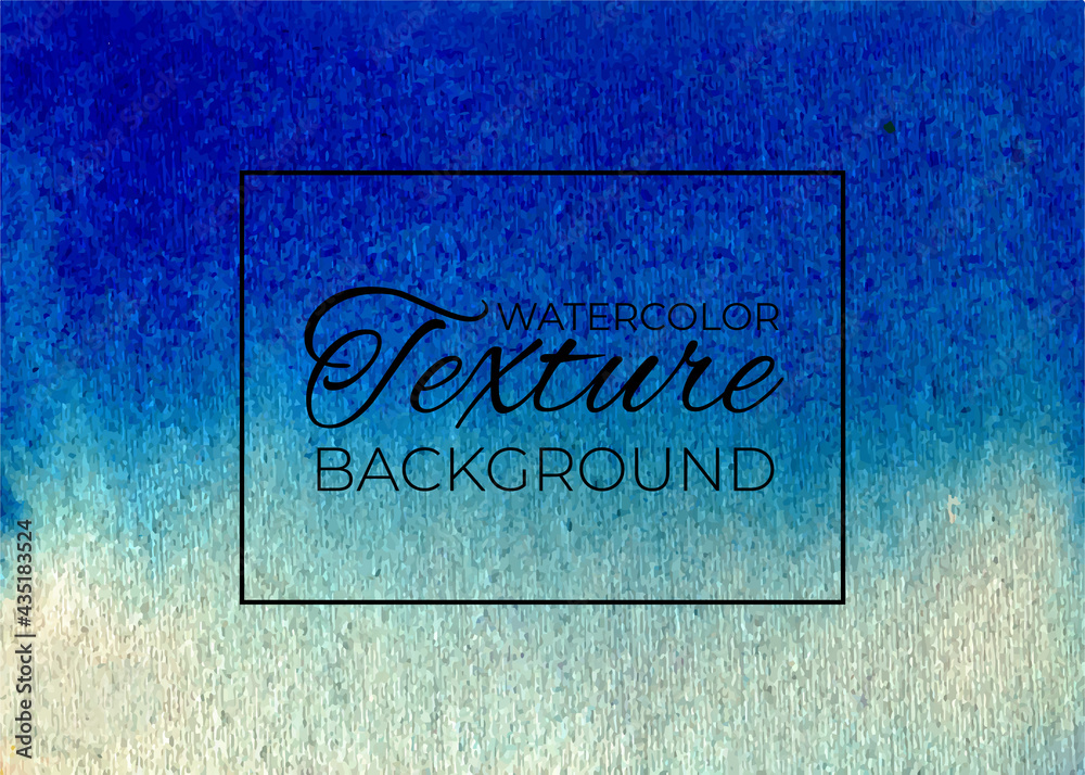 Obraz premium Watercolor Texture Background Vector, Handmade Texture Background