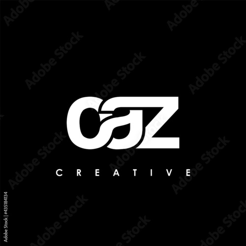 OAZ Letter Initial Logo Design Template Vector Illustration