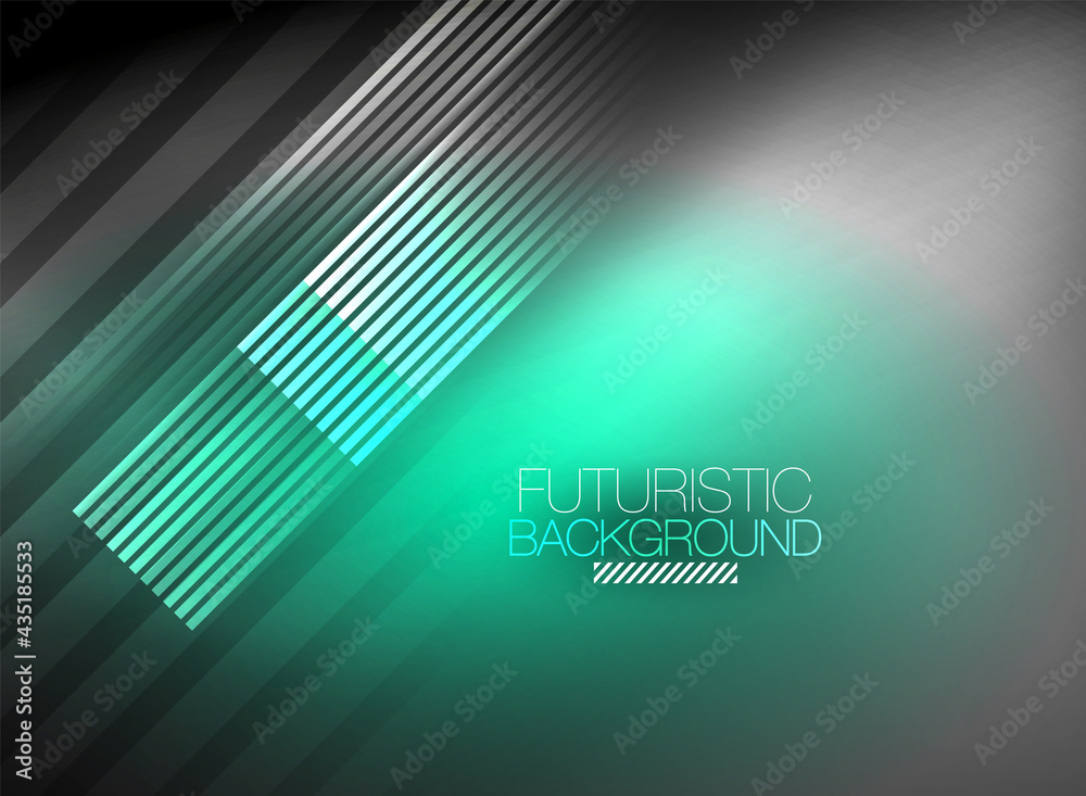 Bright neon color techno abstract background, shiny glowing neon lines in the dark background Bright neon color techno abstract background, shiny glowing neon lines in the dark background