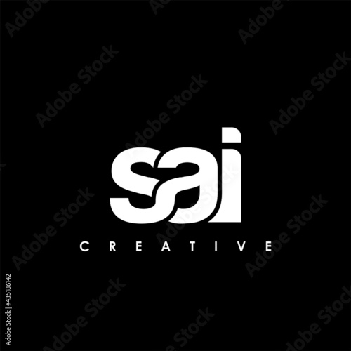 SAI Letter Initial Logo Design Template Vector Illustration photo