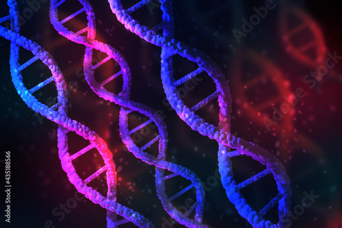 The molecular structure of ...