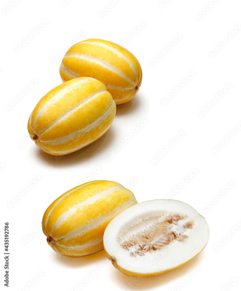 The Korean melon or chamoe , following its Korean name, is a type of melon primarily grown in Korea, The Korean melon or chamoe , following its Korean name, is a type of melon primarily grown in Korea,