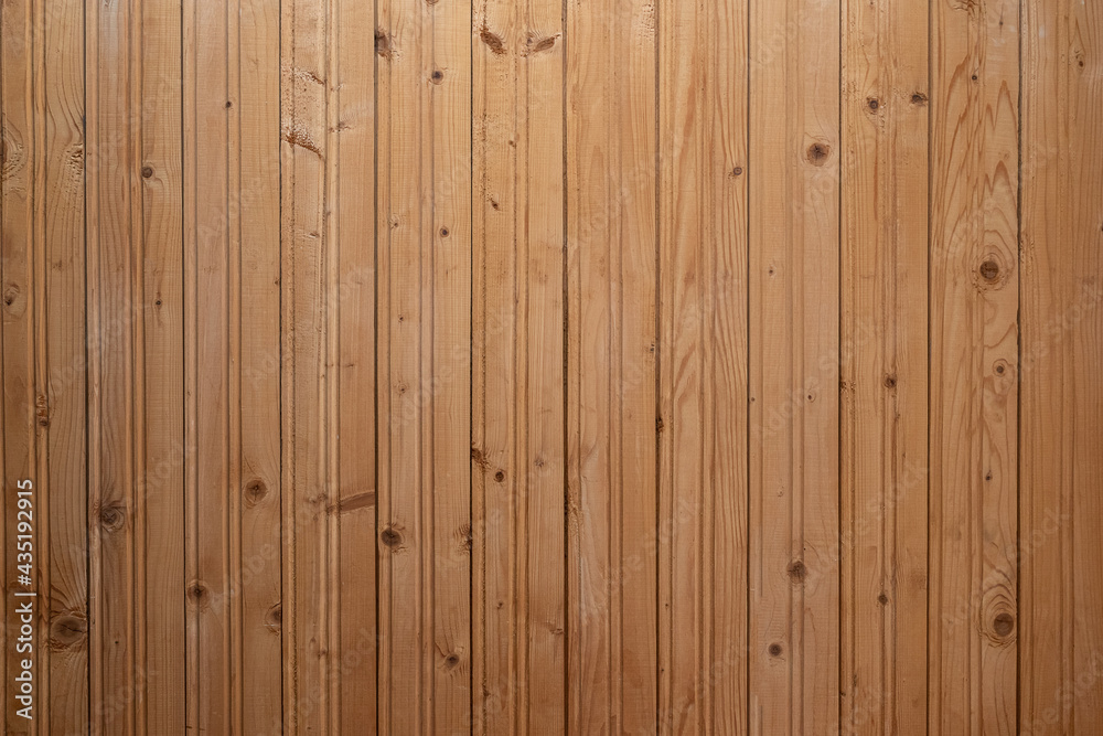 Fototapeta premium Wooden background, texture of wooden planks arranged in lines