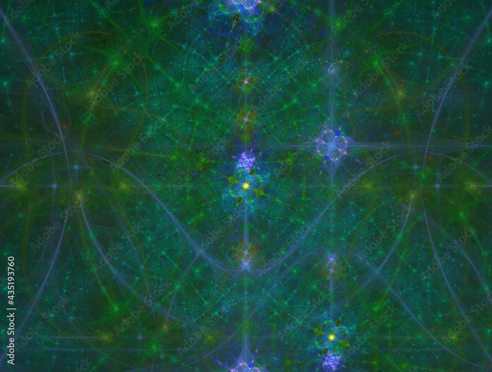 Imaginatory fractal background generated Image
