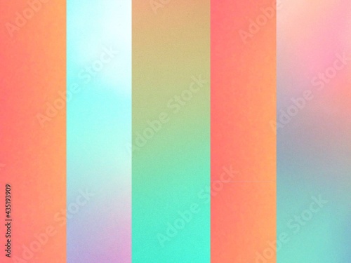 abstract colourful gradient summer trend color palette decorative background