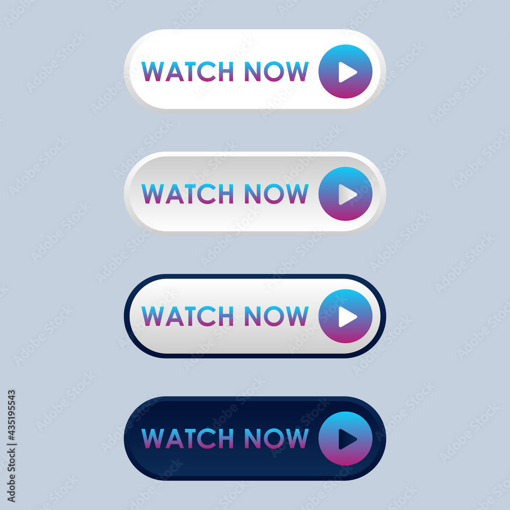 White and blue button in neomorphism style. White and blue button in neomorphism style.
