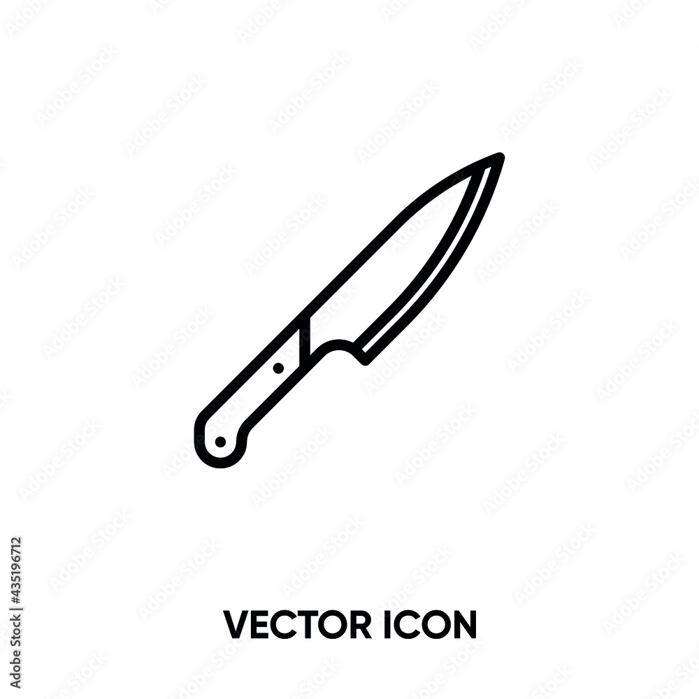 Knife vector icon . Modern, simple flat vector illustration for website or mobile app. Knife symbol, logo illustration. Pixel perfect vector graphics Knife vector icon . Modern, simple flat vector illustration for website or mobile app. Knife symbol, logo illustration. Pixel perfect vector graphics