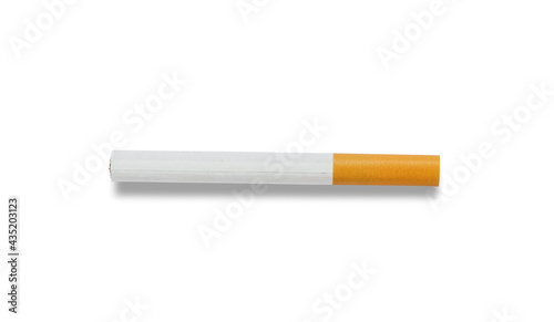 Cigarette isolated on white background.