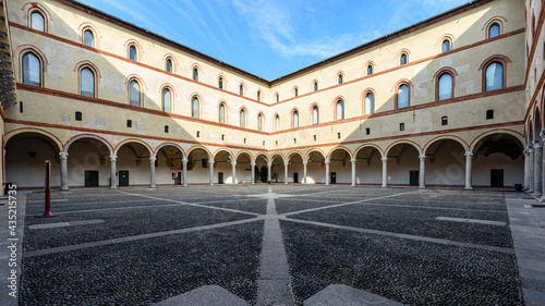 Obraz na plátně Milano Castello Sforzesco