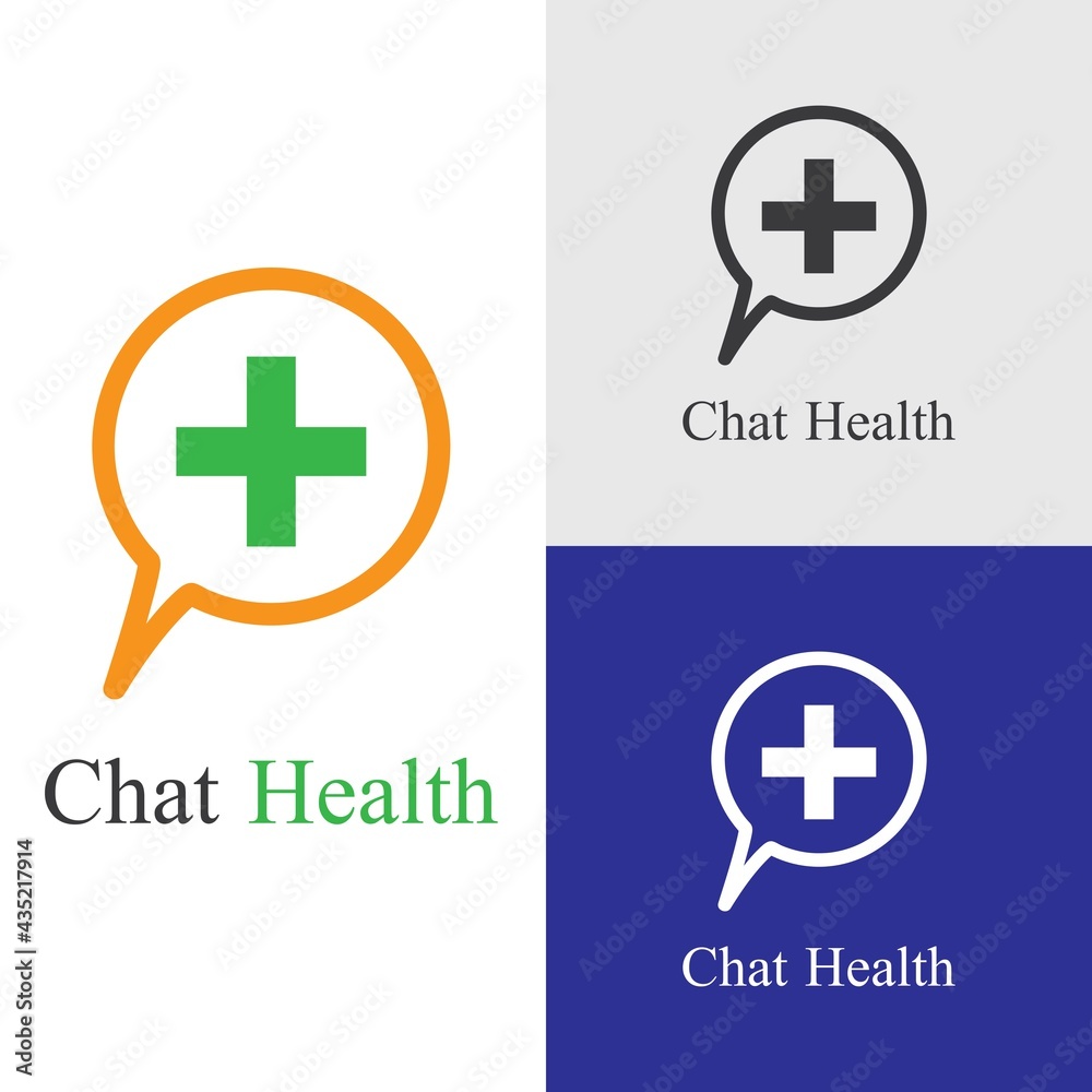 Fototapeta premium Medic consult logo images