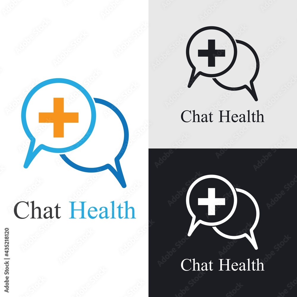 Fototapeta premium Medic consult logo images