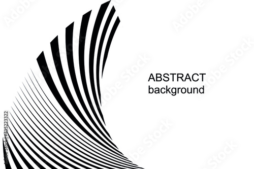Geometric dynamic pattern, vector modern design banner, flyer, card, poster.