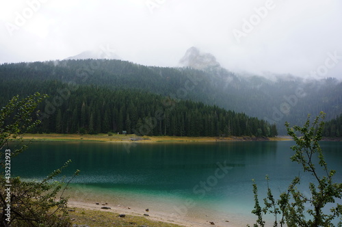 Fototapeta Naklejka Na Ścianę i Meble -  Black Lake is a lake in the Municipality of Zabljak in northern Montenegro