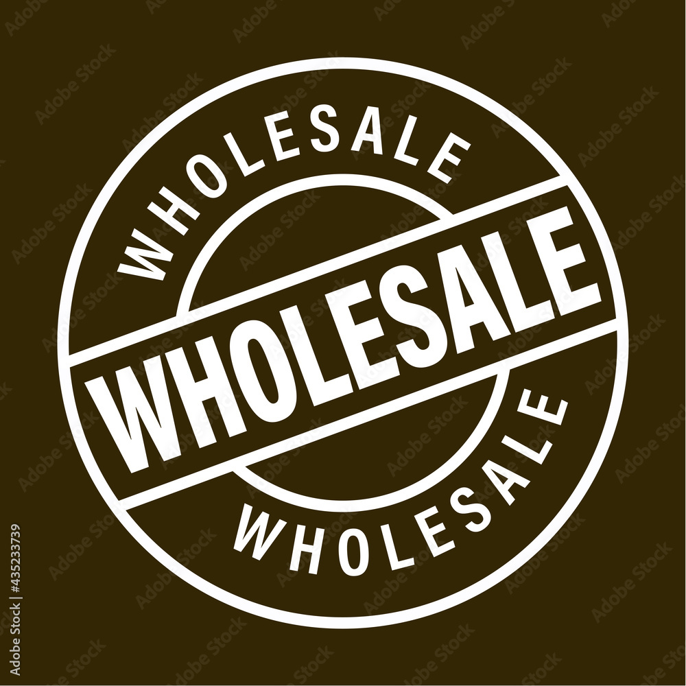 wholesale vector stamp isolated on dark background