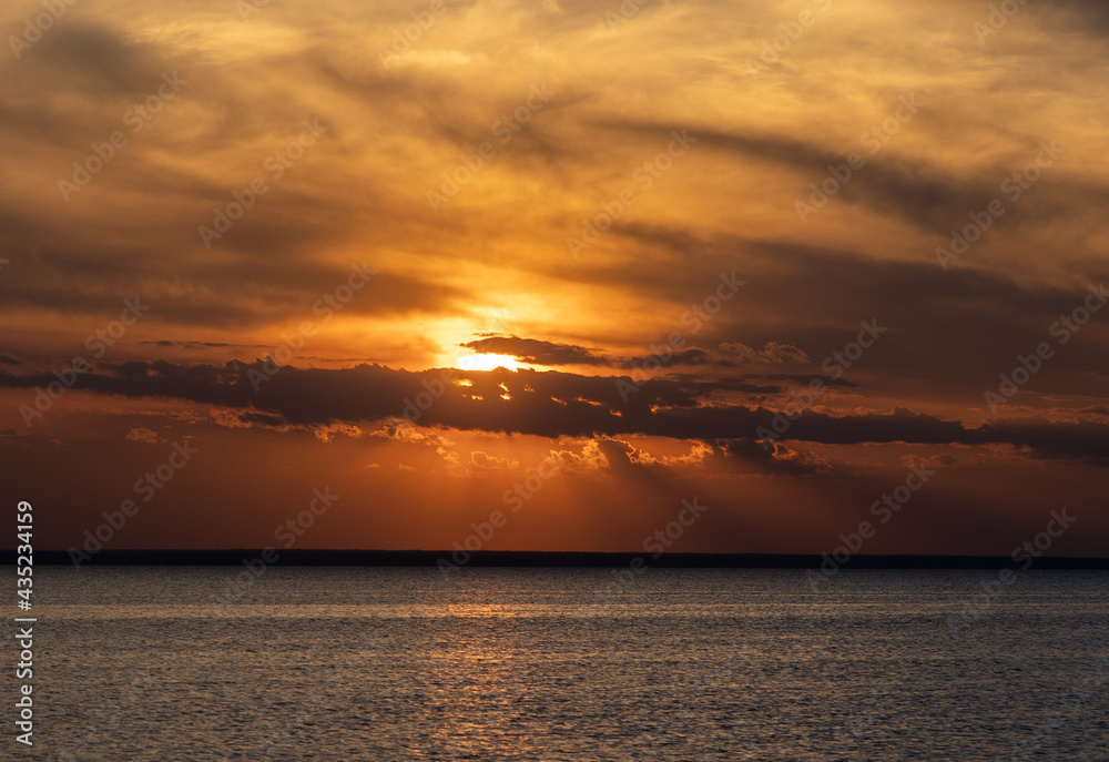 sunset with god rays beautiful and gorgeous sunset with god rays beautiful and gorgeous
