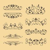 ornaments icon collection