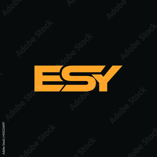 esy letter logo design  photo