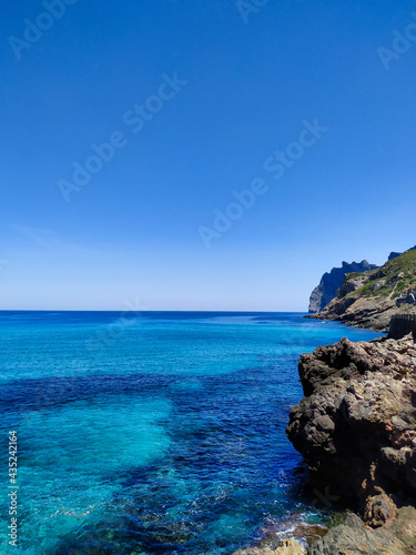 coast of the Mediterranean  sea Balearic Islands Mallorca Spain