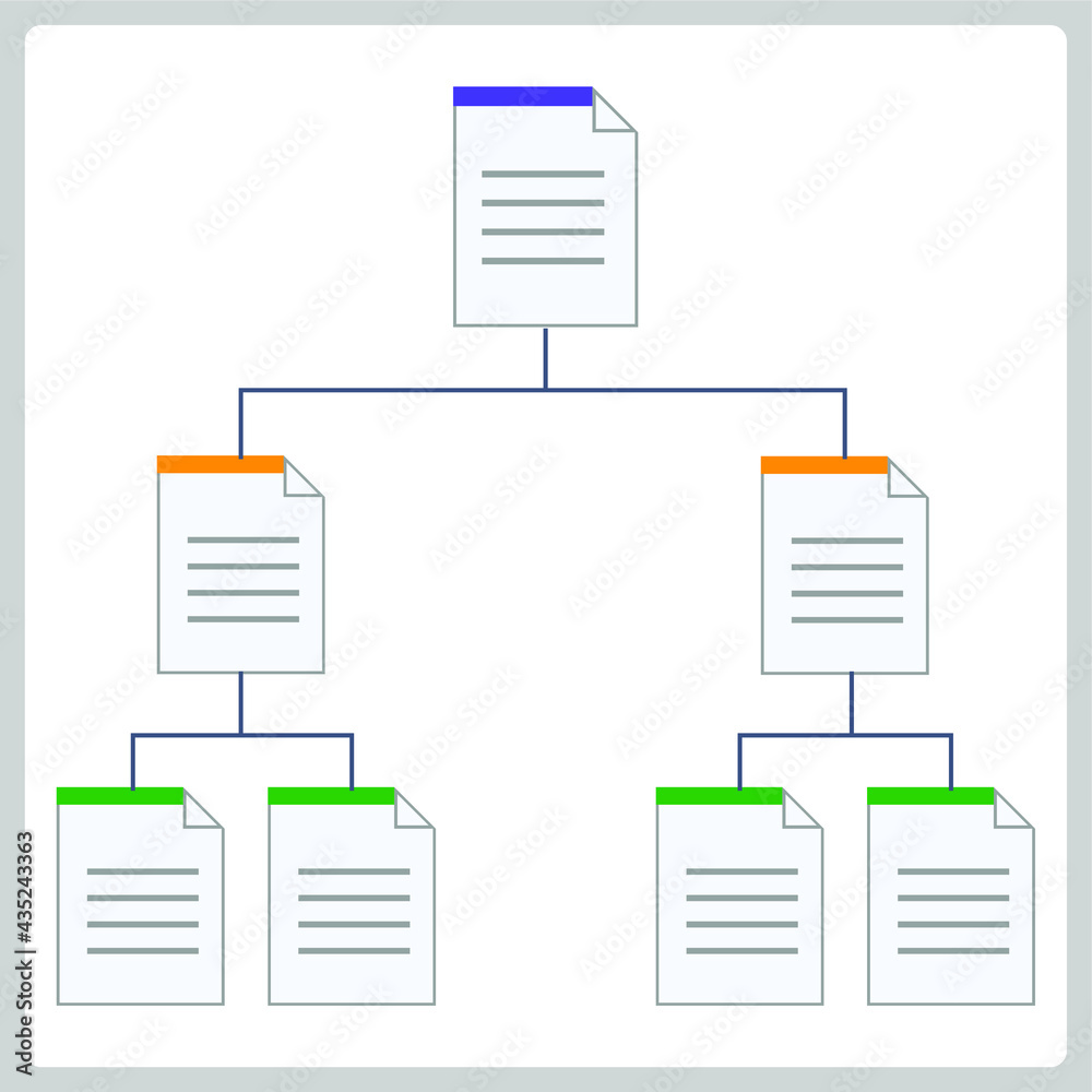 Vector illustration for Work Breakdown Structure EPS10 Vector illustration for Work Breakdown Structure EPS10