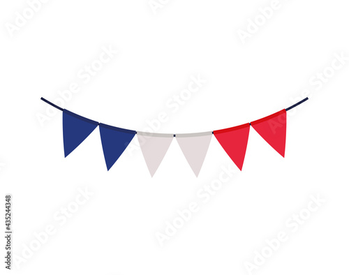 french garland representation