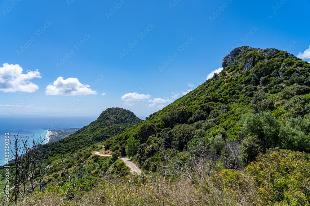 Fototapeta premium Wanderung auf den Skopos / Zakynthos