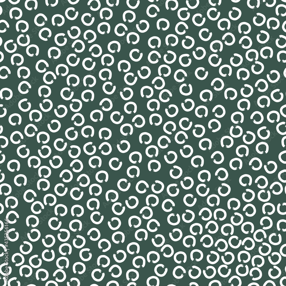 doodle abstract seamless pattern irregular chaotic white circles on contrasting background doodle abstract seamless pattern irregular chaotic white circles on contrasting background