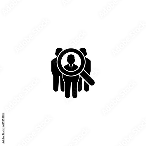 human resources icon vector sign symbol