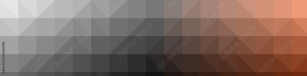 Obraz premium Abstract color Low-Polygones Generative Art background illustration
