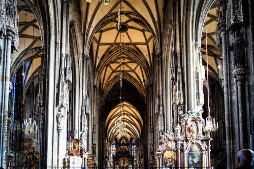 ウィーン、シュテファン寺院とその近辺の風景など