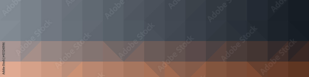 Obraz premium Abstract color Low-Polygones Generative Art background illustration