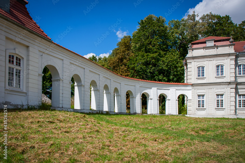 Naklejka premium Narol - Pałac Łosiów