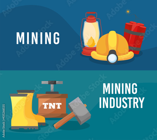 mining industry posters